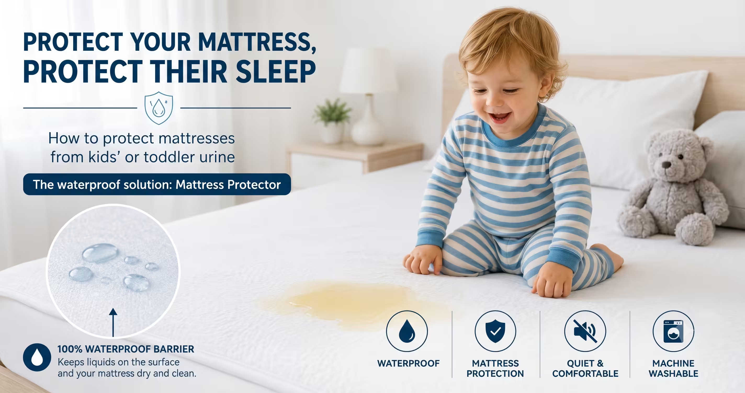 How to Protect Your Mattress from Kids' Urine and Bedwetting: A Parent's Complete Guide