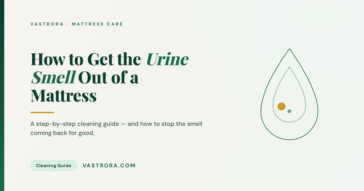 How to Get the Urine Smell Out of a Mattress (Step-by-Step Guide)